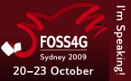 FOSS4G 2009 - I'm speaking!
